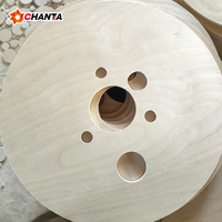 Tambour de câble en bois Tambour de câble à fibre optique Bobines de câble en bois vides à vendre