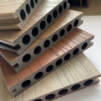 Tablas de terraza de composite WPC coextruido para revestimiento de suelos exteriores en oferta de fábrica