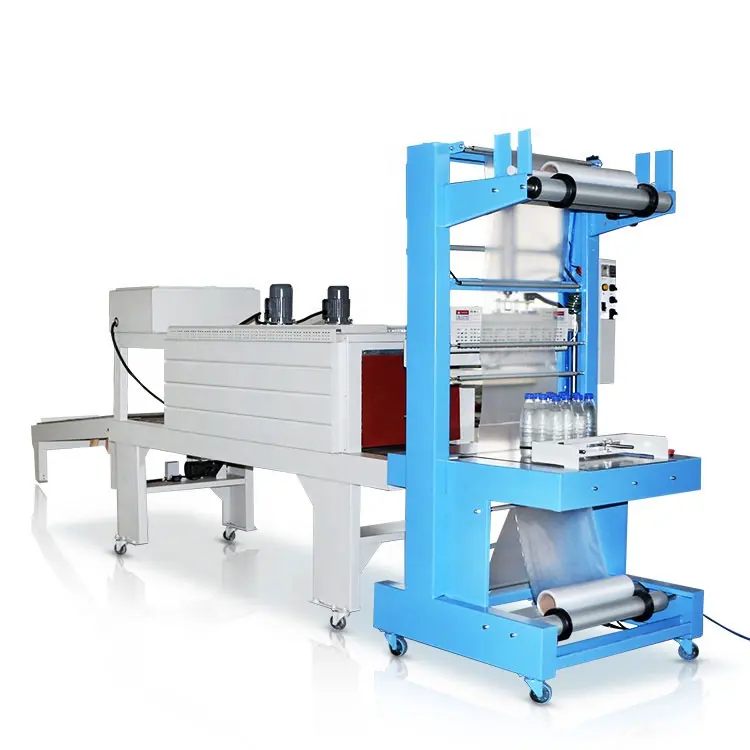 Film Thermo Package Machine Shrinkable Machine Shrink Sleeve Wrapping Machine For Beverage Bottle Cans