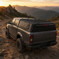 Auvent de camion en aluminium pour Ford F150 Tacoma Tundra, résistant aux intempéries, verrouillable, OEM ODM