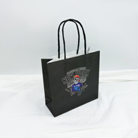 Sacs d'emballage en carton de luxe personnalisés avec logo pour boutiques de chaussures, cadeaux et shopping, avec poignée, vente en gros
