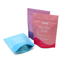 Sachets Mylar Personnalisés à Faible MOQ, Imprimés Numériquement, Brillants, Anti-Odeur, Refermables et Doypack