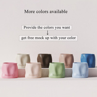 C & H Home Decor Private Label Couleur Personnalisée Design Pot en Céramique Bouteille Diffuseur de Roseau