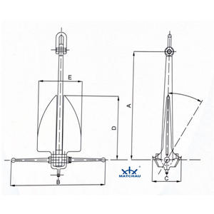 Efficient GB 11579-89 Light Weight Anchor Suitable for Medium and Small Vessels - Product Image 2