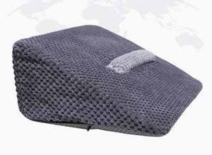 Lit pour chien en mousse à mémoire de forme luxueux et apaisant, canapé pour animaux de compagnie en peluche antistatique avec rebord et housse lavable pour toutes les saisons - Product Image 2