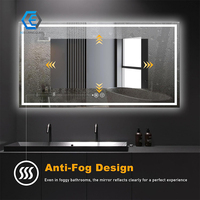 Nouveau design personnalisé miroir intelligent Morden classique lumière LED