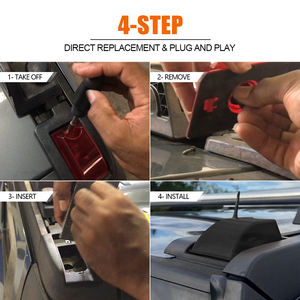 Vente en gros de 10 pièces de feux de toit LED pour <span class=keywords><strong>Hummer</strong></span> <span class=keywords><strong>H2</strong></span>/<span class=keywords><strong>H2</strong></span> SUT 2003-2009, kits de feux de circulation pour camions, 25809312 16531442 15090525 - Product Image 5