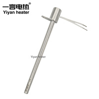 Câble de protection tressé en acier inoxydable pour micro-chauffage à cartouche à angle droit, 230V, température moyenne, nickel-chrome