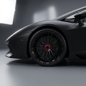 Rines de Aleación de Aluminio Forjados Personalizados en Negro Cromado para Autos de Pasajeros, 5x112 5x114.3 5x120 18 20 24 26 Pulgadas, para <span class=keywords><strong>Lamborghini</strong></span> - Product Image 6