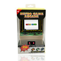 Consola de Juegos Retro GAMINJA de 8 Bits con 256 Juegos Sin Licencia Integrados, Reproductor de Juegos Arcade de Tamaño Mini de 2.8 Pulgadas, Fábrica de Origen OEM/ODM