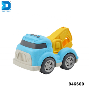 bioplastic sliding cartoon good price excavator toy model
