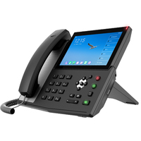 Téléphone IP Android Fanvil Enterprise haut de gamme avec écran tactile de 7 pouces et 20 lignes SIP pour les maisons de retraite Appels SIP WIFI Android