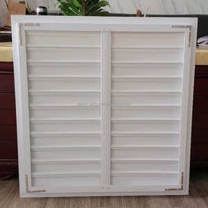 Cửa Sổ Màn Trập Trọng Lực Bằng Nhựa PVC Chất Lượng Cho Cửa Sổ Mù Thông Gió Bằng Nhựa Jalousie Cửa Chớp Trọng Lực Nhà Sản Xuất - Product Image 1
