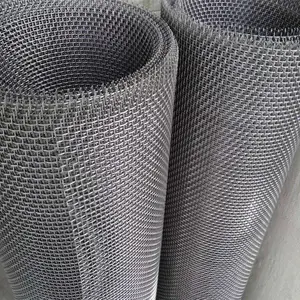 10 Mesh*24 Swg 31803 Stainless Steel Wire Mesh 304 316 316l Ultra Fine Woven 100 Micron Stainless Steel Wire Mesh