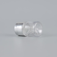 Capsule vide transparente de haute qualité 5 ml, argentée/dorée, pour médicaments liquides, avec bouchon à vis et impression sérigraphique