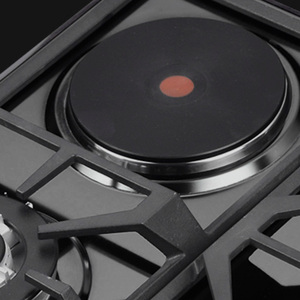 เตาไฟฟ้าและแก๊สพร้อมเตาเซรามิก4หัวเตาสแตนเลสเตาไฟฟ้า ODM สำหรับทำอาหาร - Product Image 2