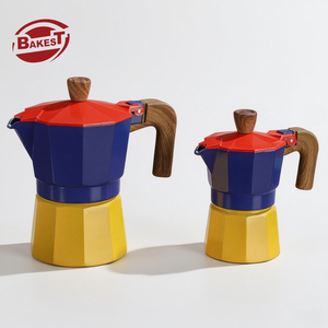 150ml/300ml סיר מוקה מאלומיניום בסגנון איטלקי עם שסתום יחיד, עמיד בחום וידידותי לסביבה, לשימוש ביתי ומסחרי - Product Image 3