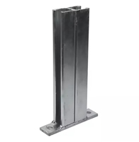 Plaque de base réglable de haute qualité pour poteau Unistrut, supports sismiques, accessoires pour profilés en C, support de montage pour canaux en acier