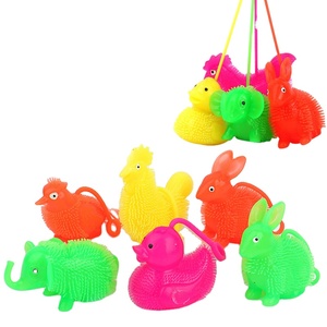 Juguete Sensorial Luminoso de Conejo, Elefante, Pato, Gallo y Pájaro con Sonido y Luces para Aliviar el Estrés en Niños - Product Image 1