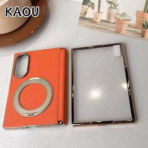 เคสโทรศัพท์แบบพับได้ KAOU สำหรับ Samsung Z Fold8 ดีไซน์กระเป๋าสตางค์ หนังเทียม พร้อมที่ยึดแม่เหล็ก ผิวเงา - Product Image 6