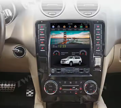 ZWNAV Android 9 PX6 Car DVD  for Mercedes-Benz ML/GL ML350 ML400 GL350 2005 - 2012 GPS Navigation Radio Stereo Multimedia Player