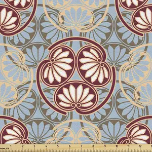 摩洛哥织物聚酯抽象老式装饰织物，用于室内装潢和家居装饰