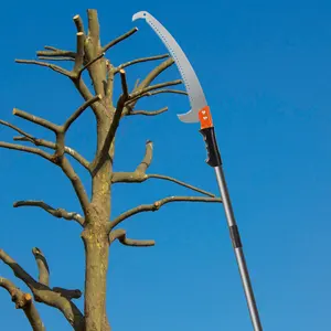 Serras para poda de árvores, de alta qualidade, para aparar árvores, fibra de carbono, telescópica, poda