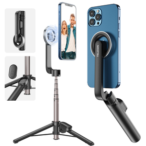 Soporte Telesin Mini <span class=keywords><strong>para</strong></span> Control Remoto, Selfie, Transmisión en Vivo, Palo Selfie Magnético de 69 cm con Rotación de 360° - Product Image 1