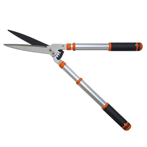 62.5 ~ 82Cm Cisaille à haie à lame droite à engrenage moyen Cisailles en acier télescopiques de jardinage - Product Image 2