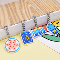 Gantungan Kunci Tema Hanukkah Kartun Harga Grosir Nicro, Aksesoris Tas, Liontin, Gantungan Kunci Karet PVC Lembut, Hadiah Promosi