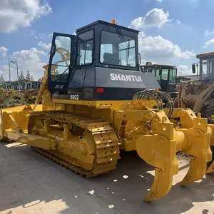 Low Cost Original China Local Brand Used SHANTUI SD22 Crawler Bulldozers / Second-hand SHANTUI SD22 Dozers For Sale In Shanghai