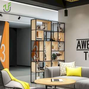 IULTRA <span class=keywords><strong>Étagère</strong></span> Métallique Haute Autoportante pour Bureau, Séparateur <span class=keywords><strong>de</strong></span> Bureau à Domicile, <span class=keywords><strong>Cloison</strong></span> Double Face à Dos Ouvert - Product Image 2