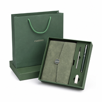Ensemble de carnets personnalisés pour la reconnaissance professionnelle, en similicuir avec boucle, couverture rigide, cadeau pour réunion annuelle, directement de l'usine