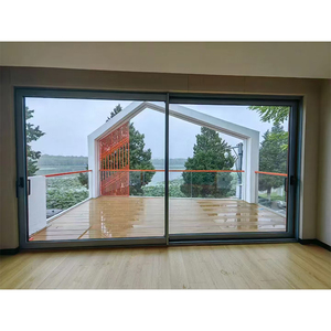 CHANGYI Australie Standard personnalisé aluminium véranda <span class=keywords><strong>porte</strong></span> <span class=keywords><strong>coulissante</strong></span> double verre trempé design moderne fibre de verre à vendre - Product Image 1