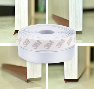 Burlete moderno de TPE con tornillo inferior para puertas y ventanas, antiviento, antipolvo, insonorizado, fácil instalación - Product Image 2