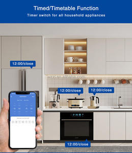 <span class=keywords><strong>Prise</strong></span> <span class=keywords><strong>murale</strong></span> intelligente Wi-Fi pour outils <span class=keywords><strong>de</strong></span> cuisine, usage industriel et hospitalier, avec contrôle à distance et fonction <span class=keywords><strong>de</strong></span> minuterie - Product Image 6