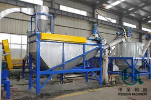 Polyester Vezel Gerecycled Making Machine/Afval Huisdier Plastic Fles Wassen/Recycling Lijn/Machine/Plant