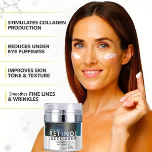 Krim Wajah retinol Anti Keriput, Pelembab dan pengencang kolagen - Product Image 2