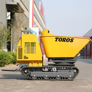 Envío Gratis: Mini Dumper Autocargable EURO 5 de 800 kg con Orugas, Estructura Duradera CE para Transporte de Carga en Terrenos Agrícolas Europeos - Product Image 5