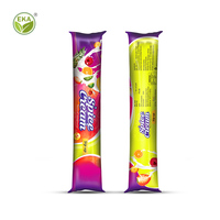 Emballage écologique pour glaces, emballage en mylar pour glaces, emballage alimentaire jetable de qualité alimentaire, sac en plastique transparent personnalisé pour glaces