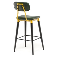 Tabouret de bar industriel à pieds détachables, chaise de bar en métal robuste pour usage commercial, café, bistrot, restaurant, hôtel