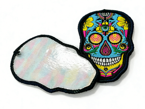 Parches Termoadhesivos Personalizados de Calavera, Pegatinas de Transferencia Térmica de Alta Definición para Sudaderas de Marca de Moda, Jeans, Insignias y Accesorios de Aplique DIY - Product Image 4