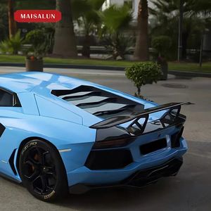 MAISALUN Offre spéciale Jupe latérale de diffuseur avant et arrière en fibre de carbone Style DM Bodykit pour <span class=keywords><strong>Lamborghini</strong></span> <span class=keywords><strong>Aventador</strong></span> LP700 LP720 LP750 - Product Image 3