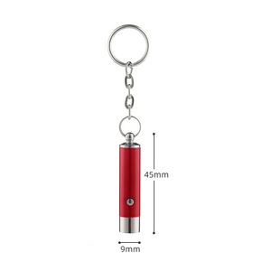 Mini UV Money Detector Lamp LED Keychain Handheld Flashlight Portable Aluminum Alloy <b>Sunscreen</b> Torch - Product Image 2