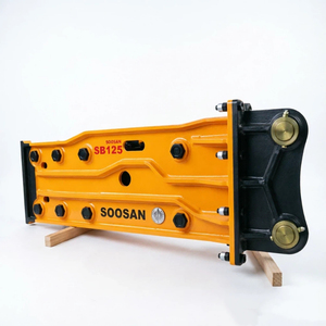 สำหรับ SB125 หัวเจาะไฮดรอลิกแบบ Top Type สภาพใหม่ อะไหล่หลักสำหรับรถขุด 28-35 ตัน รับประกัน 1 ปี ผลิตที่ซานตง - Product Image 1