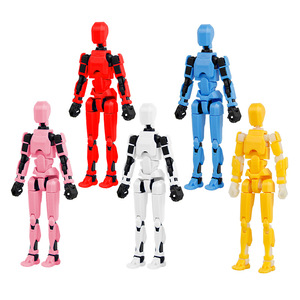 Muñeco articulado multiarticulado de 30-50 cm, juguete de plástico unisex para niños de 8 a 13 años, para descompresión y juego. - Product Image 4