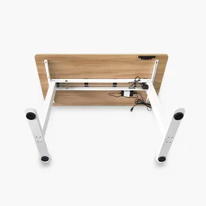 Escritorio Office Furniture Ergonomic Table Single Motor Stand Up Lift Sit Stand Desk Height Adjustable Electric Standing Desk