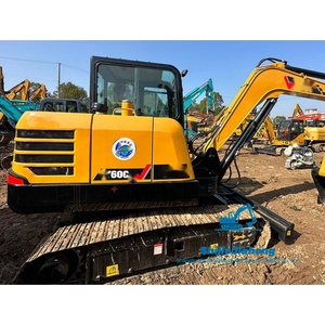 รถขุด SANY SY60 รุ่น SY60C/SY60Cpro ราคาถูก พร้อมเครื่องยนต์ เกียร์ และปั๊ม สภาพการทำงานสมบูรณ์แบบ ชั่วโมงการทำงานต่ำ - Product Image 1