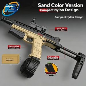 Pistola Elettrica Ricaricabile in Nylon HD con Proiettili <span class=keywords><strong>a</strong></span> Spruzzo per Età 8+ <span class=keywords><strong>Giocattolo</strong></span> Elettronico Unisex - Product Image 5