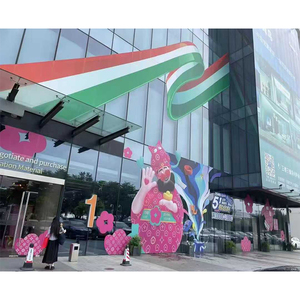 Pegatina de ventana de vidrio de vinilo de visión unidireccional duradera para publicidad al aire libre - Product Image 4